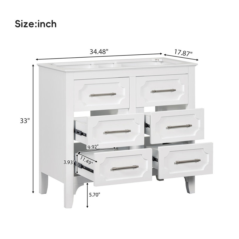 cozypony Bathroom Vanity Without Sink | Wayfair